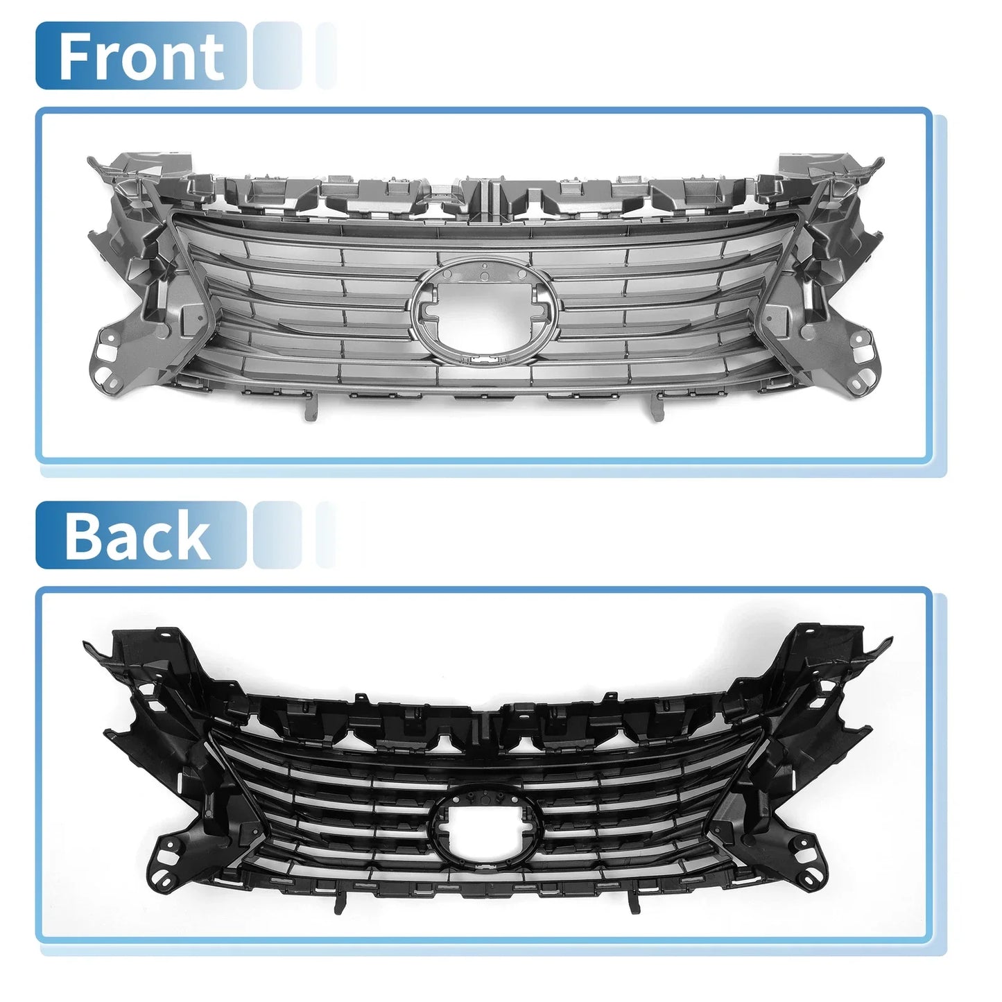 Front Upper Bumper Grille for Lexus ES 300h (2016-2018)