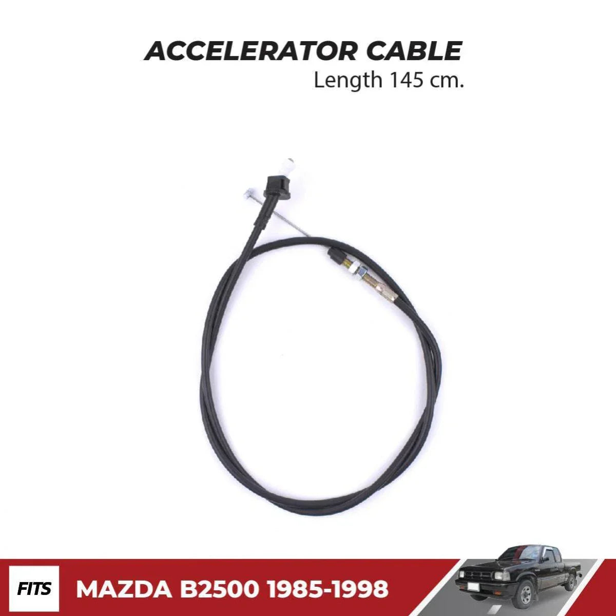 Accelerator Cable Fits Mazda B-Series B2500 Bravo Pickup UTE Trunk 1985-98 D06