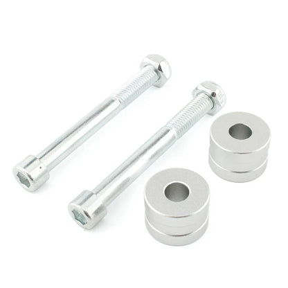 Handle Bar Risers for Ducati Hypermotard 1100 (2007-2009) Silver
