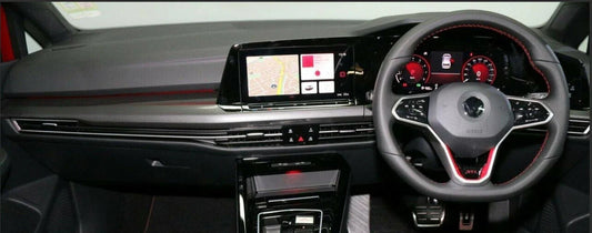 Non-Slip Dash Mat for VW Golf 8 MK8 W/HUD 2021-2023 Dashboard Cover Black