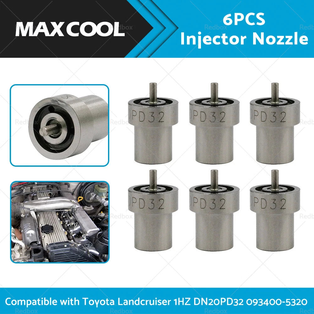6 x Injector Nozzle for Toyota Landcruiser 1HZ (1990-2007)