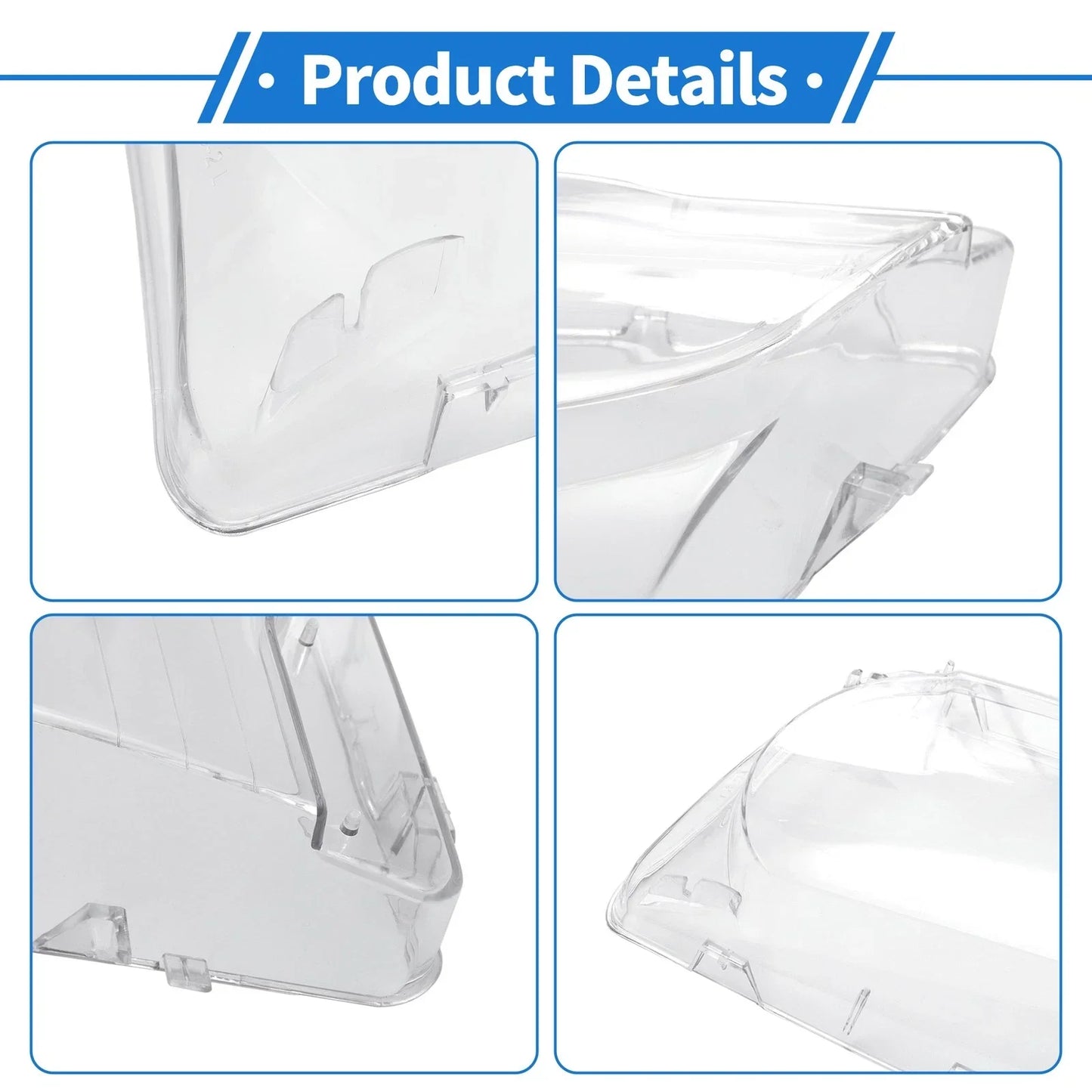 1 Pc Front Right Headlight Lens Cover for BMW 325Ci (2001-2002)