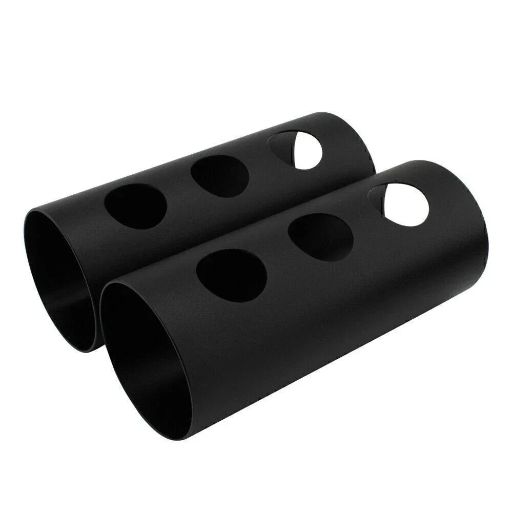 Front Fork Covers for Bobber 2018-2020 Black 1 Pair Aluminum