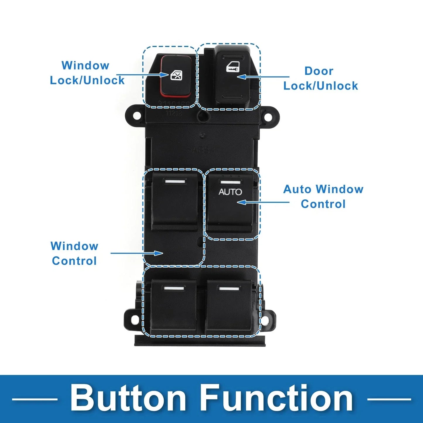 Front Right Power Window Switch for Honda CR-V (2006-2011)
