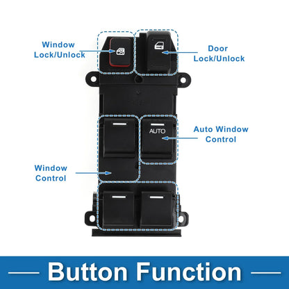 Front Right Power Window Switch for Honda CR-V (2006-2011)