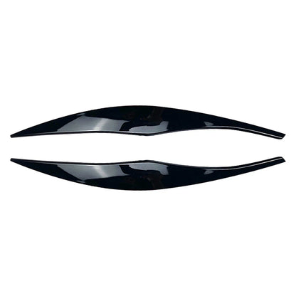 Headlight Eyelid Cover  Bright Black for BMW 3 Series E90 E91 (2006-2011)