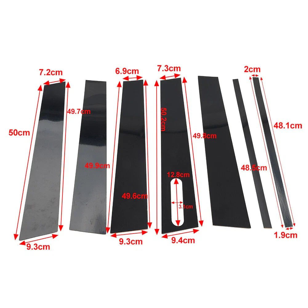Pillar Post Door Window Cover Trim for Ford Explorer Sport Trac (2001-2005)