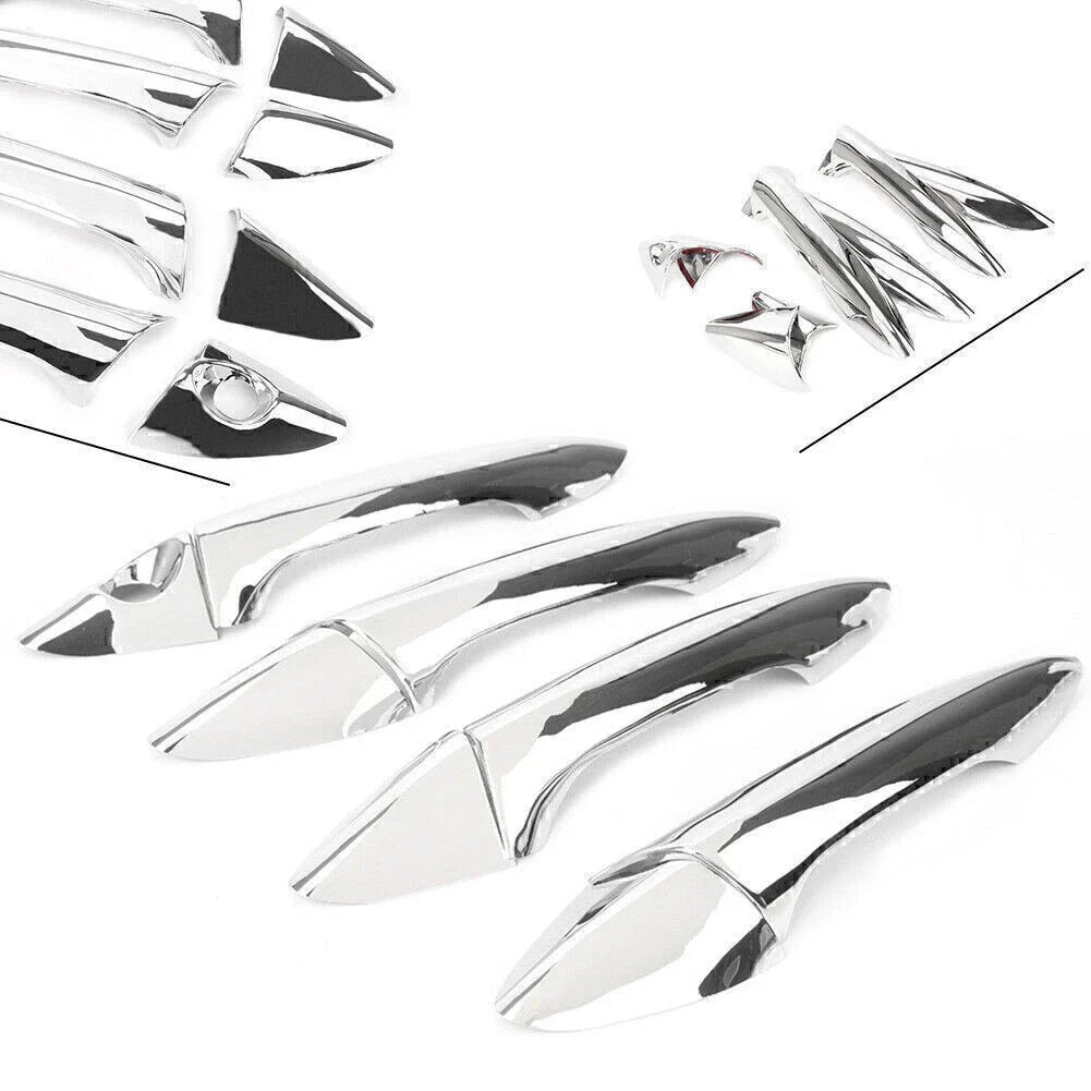 Chrome Exterior Door Handle Cover Moulding Trim for Hyundai Elantra (2011-2015)