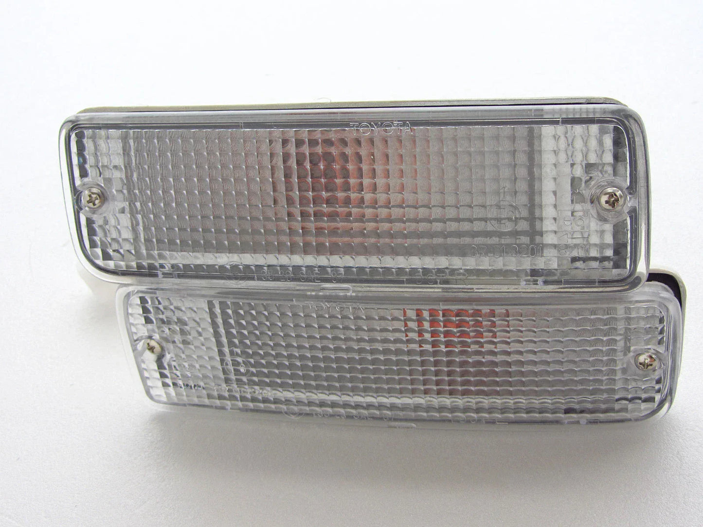 Clear Bumper Bar Indicator Light for 88-97 Toyota Hilux LN85 RN85 RN90