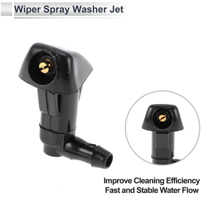 Washer Nozzle & 8 x Hose Connectors for Honda (No.76810SDAA11)