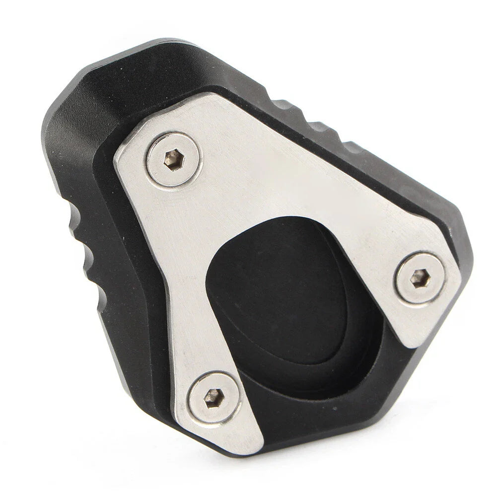 Kickstand Foot Plate Pad for Kawasaki ZX-6R/Ninja (2009-2017) Black