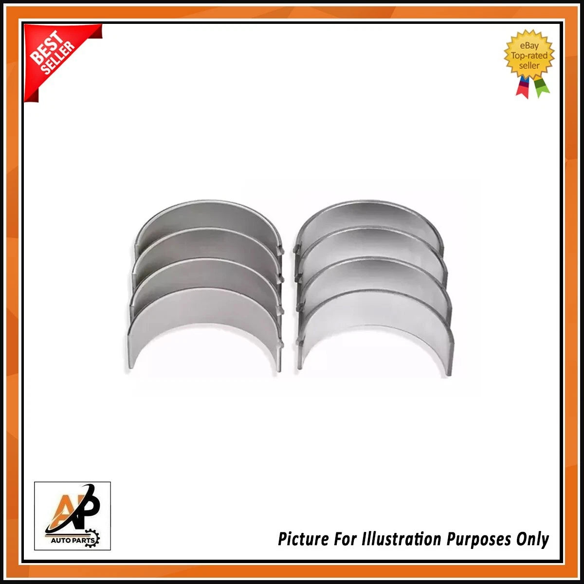 Big End Conrod Bearings Set for Land Rover Freelander 2.0 Td4 M47D20 (2012–2014)
