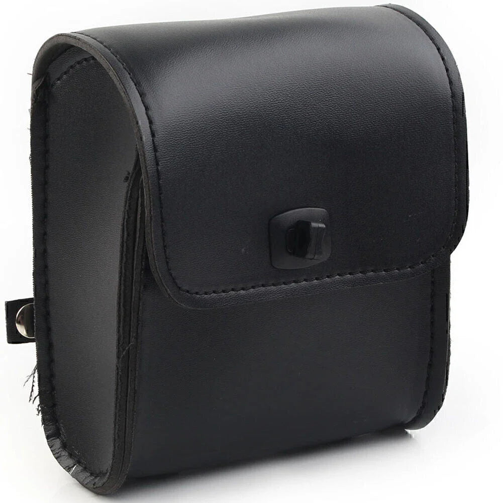Black Motorcycle Saddle Tool Bag Storage for Universal Fit