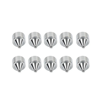 10 x Head Bolt Cover Spike Caps for Harley Road King, Dyna