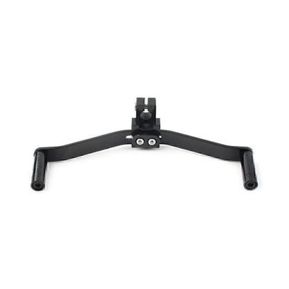 Dual Way Gear Shift Lever Footrest Pedal Shifter for Universal Motorcycle 21cm Black