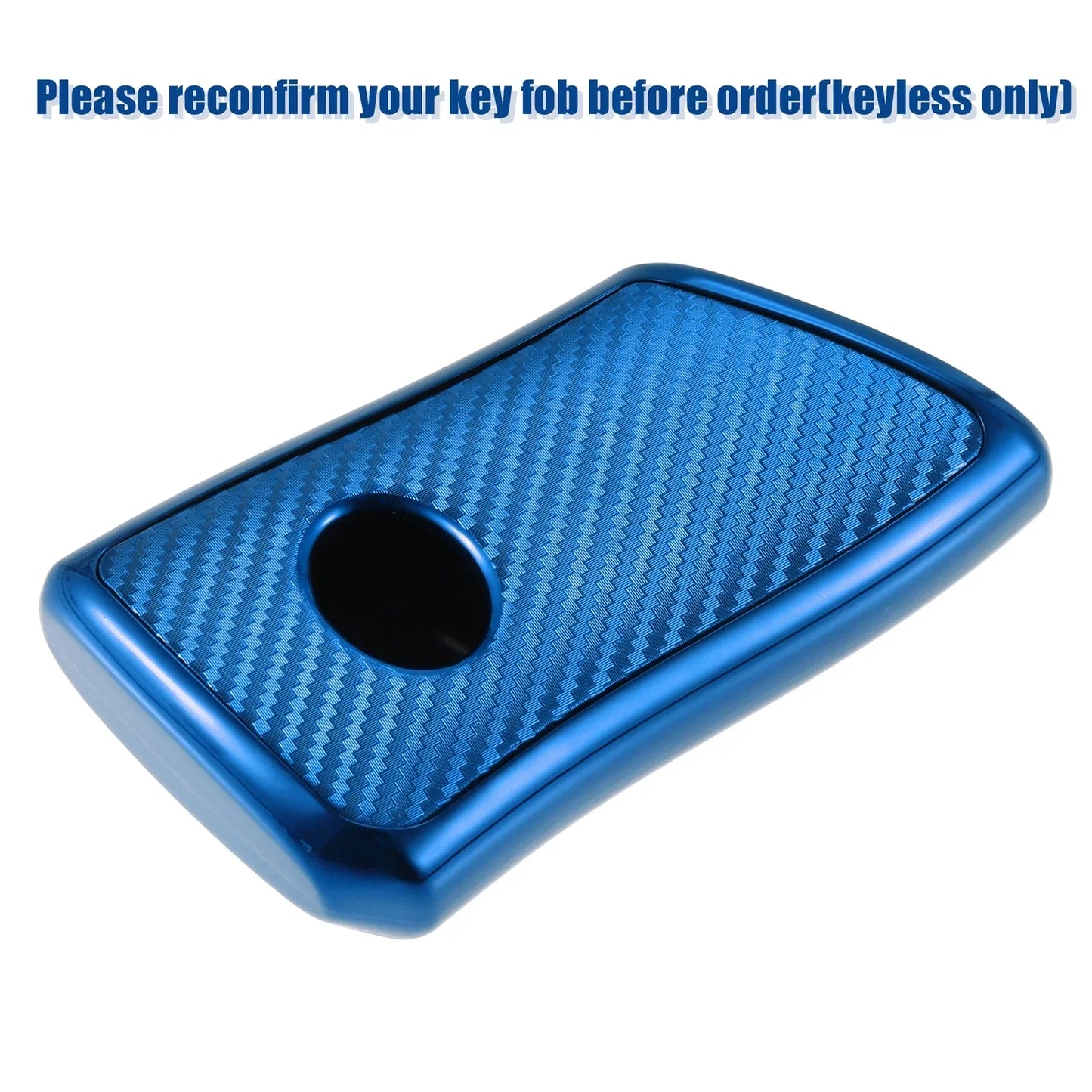 TPU Key Fob Cover Case for Lexus ES 2018-2020 (2 x Covers) Blue
