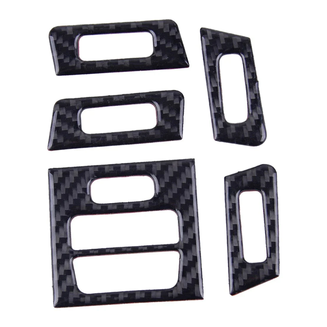 Carbon Fiber ABS Central Vent Outlet Trim for BMW E90 E92 E93 (2007-2013)
