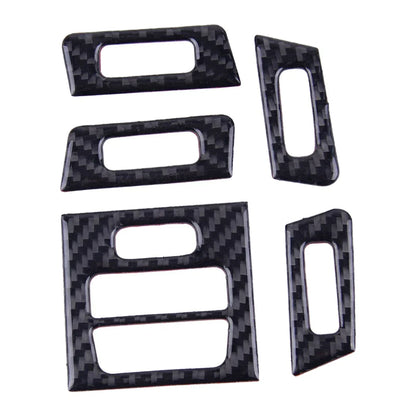 Carbon Fiber ABS Central Vent Outlet Trim for BMW E90 E92 E93 (2007-2013)