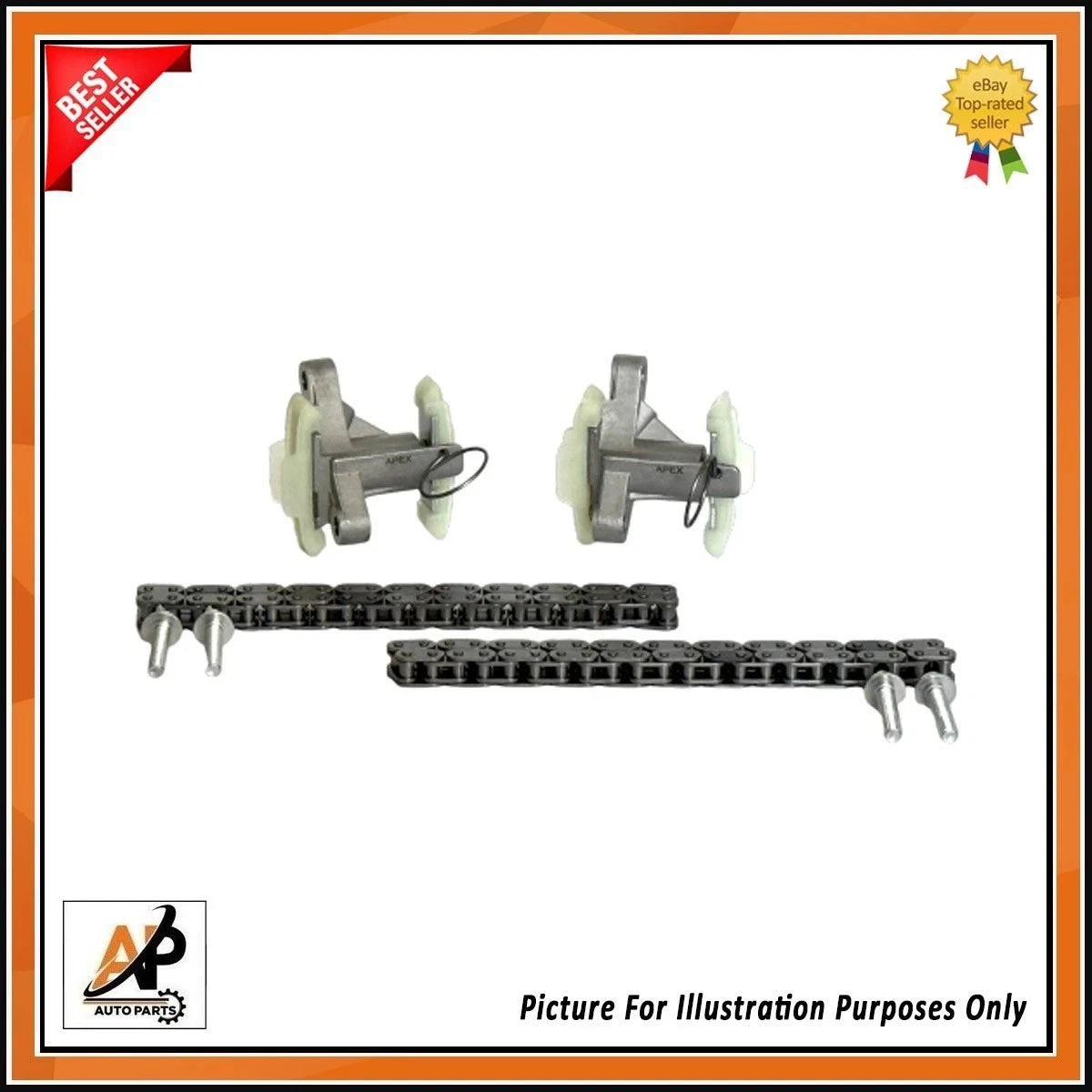 Double Timing Chain Kit 2 Pieces for Jaguar XF 2.7 3.0 (2009–2015)