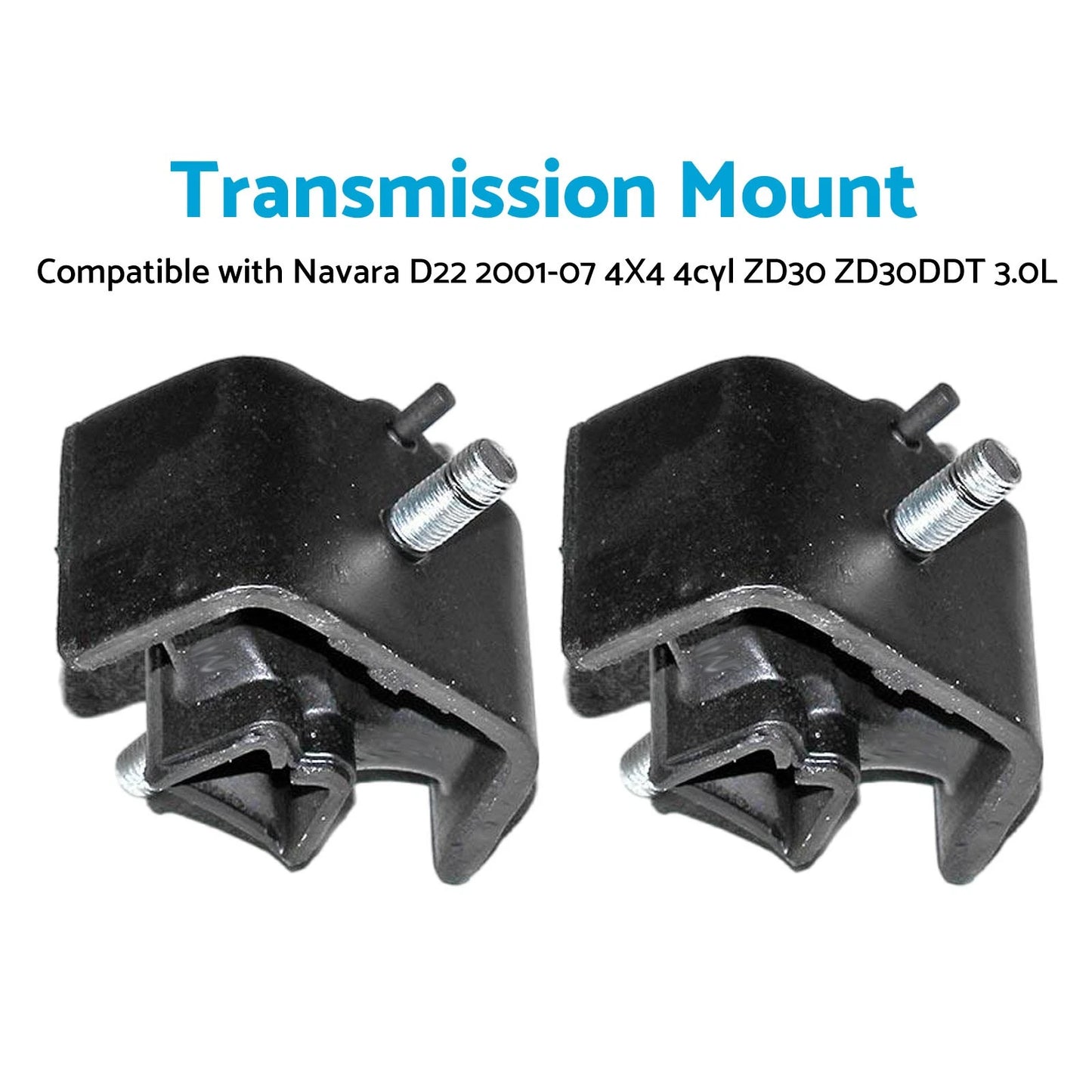 Rear Gear Box Mounts for Nissan Navara D22 (2001-2007) 4x4 ZD30 3.0L