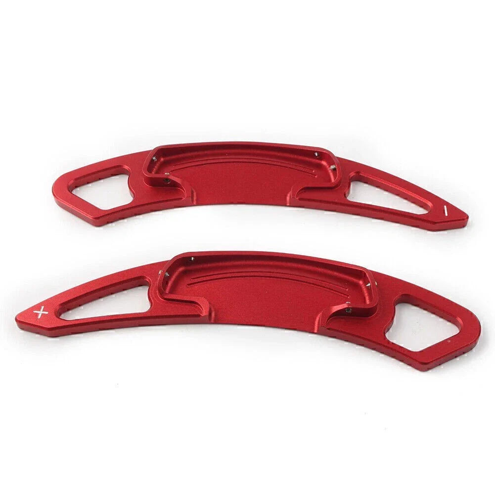Red Aluminum Paddle Shifters Enlarger Trim for Honda Civic (2016-2021)