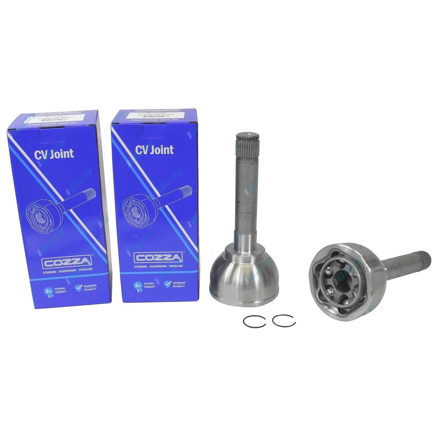 2 CV Joints for Toyota Landcruiser HZJ105 FZJ105 with Free Wheeling Hub