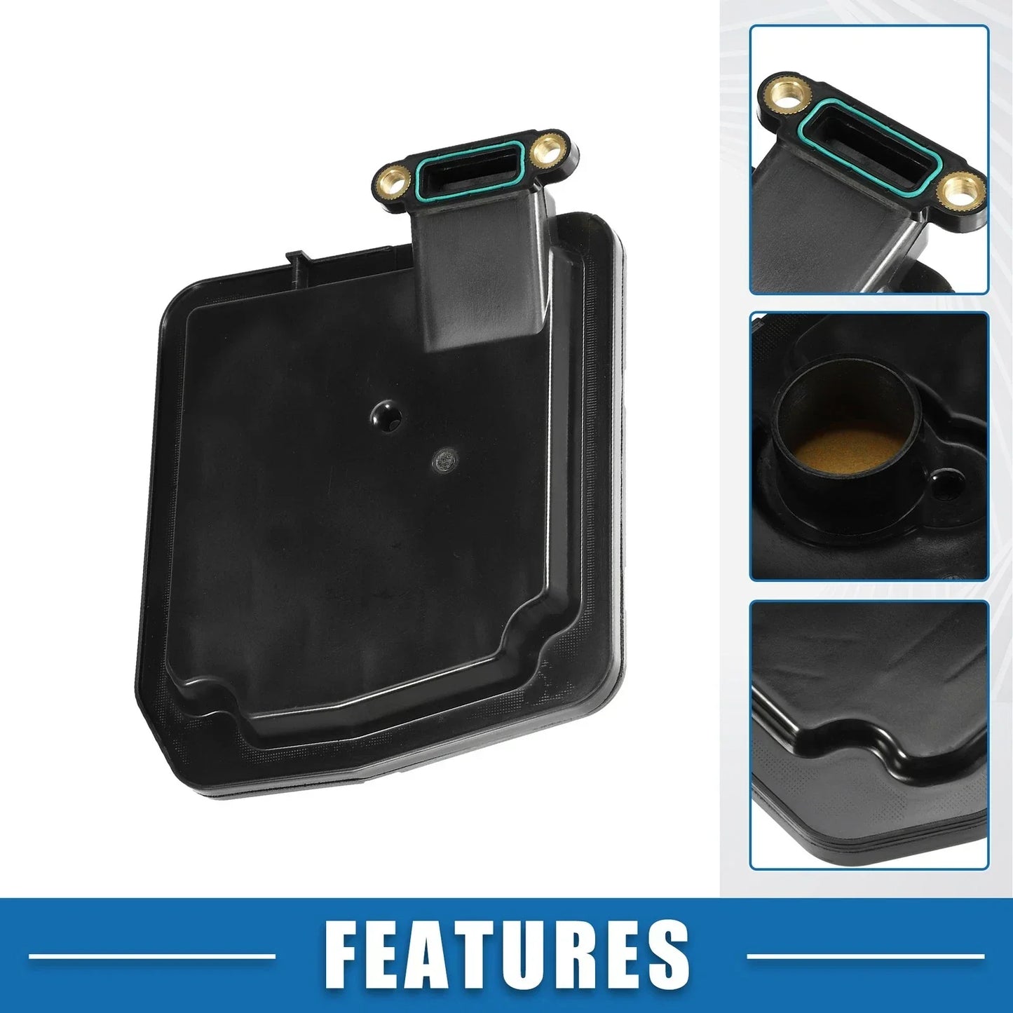 Oil Pan Gasket Kit for Dodge Dart 2013-2016 (2 x) Black