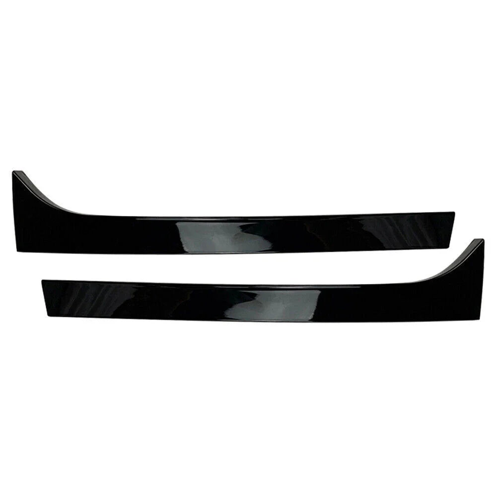 Rear Black Window Spoiler Trim Covers for Skoda Superb (2008-2015)
