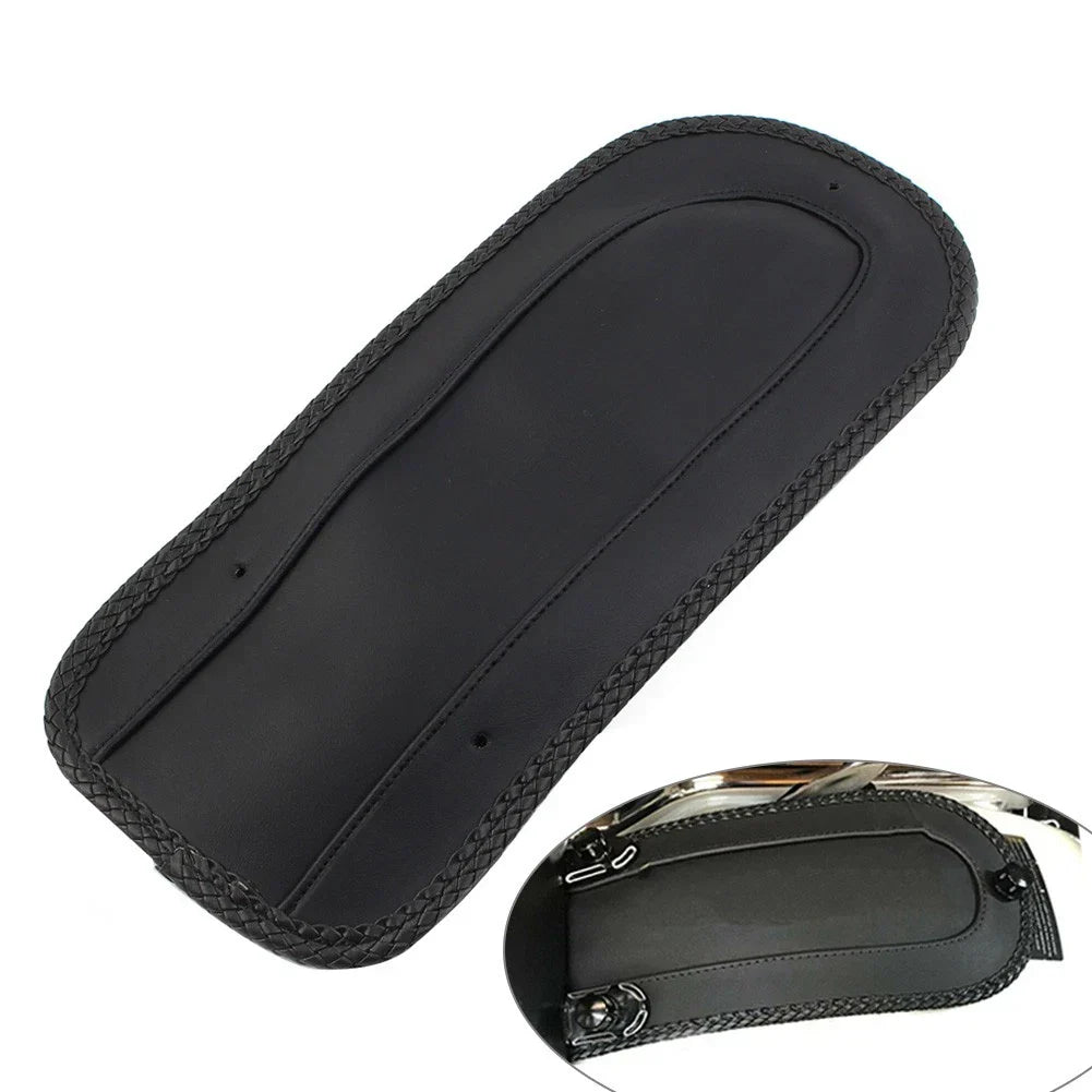 Rear Fender Bib Leather Solo Seat for Harley FLHT Street Road Glide (1997-2021)