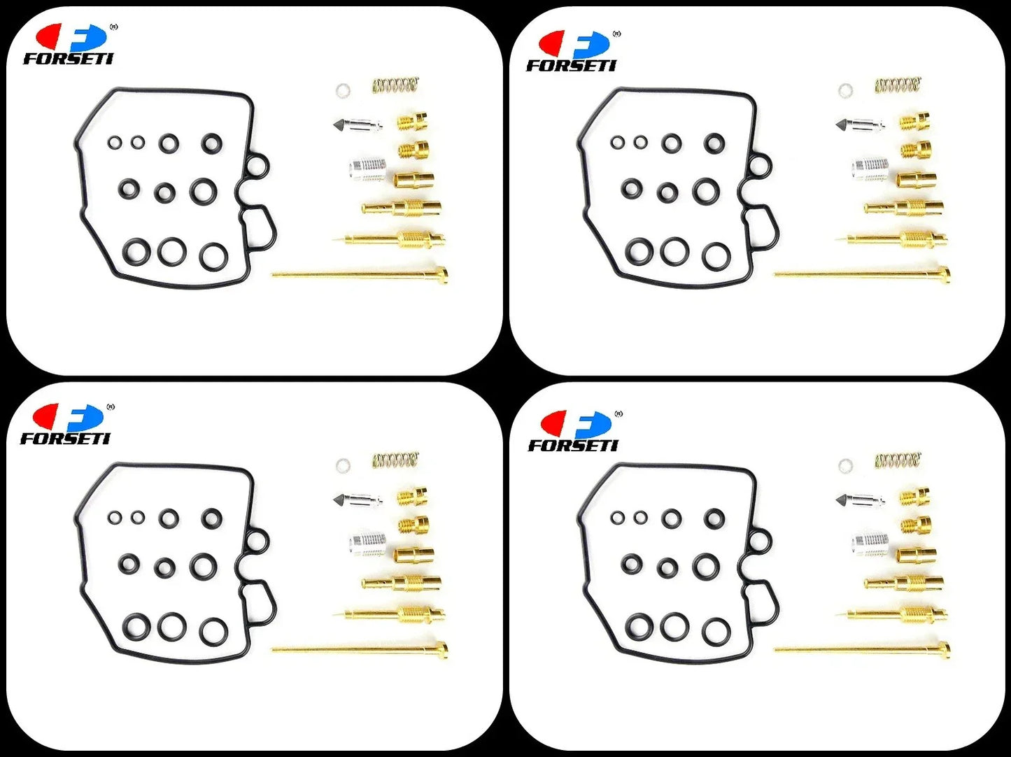 Carburetor Repair Kit for Honda CB750/C DOHC (1980-1982) - 4 x Parts