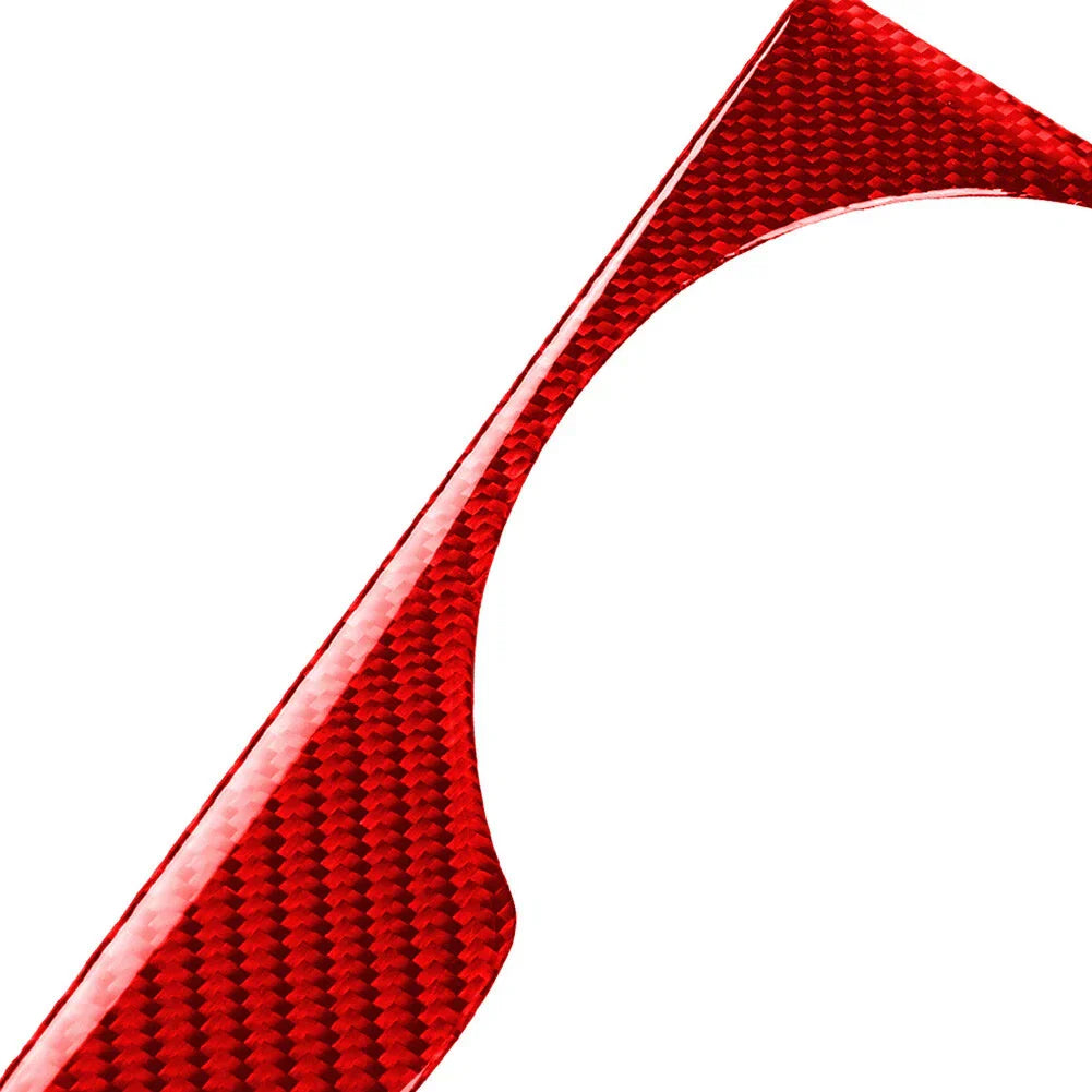 Rear Loudspeaker Frame Cover Trim for Nissan GTR R35 (2008-2020) Carbon Fiber Red