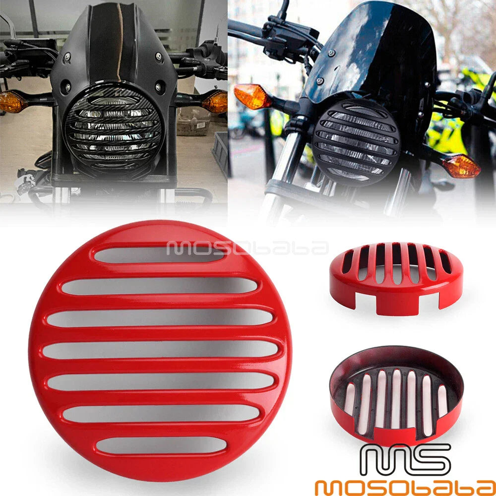 Red Headlight Protector Cover for Honda Rebel CMX 250/300/500 (2017-2022)