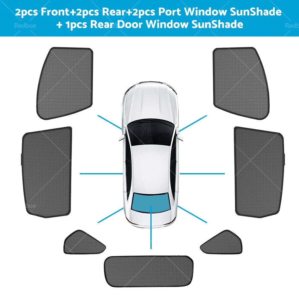 Window Sun Shade for Toyota RAV4 2019-2023 Rear Side Mesh Blind