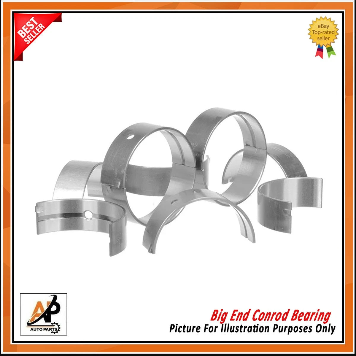 Big End Conrod Bearing Set for Land Rover Range Rover 3.0 Petrol (Std) (2003–2012)