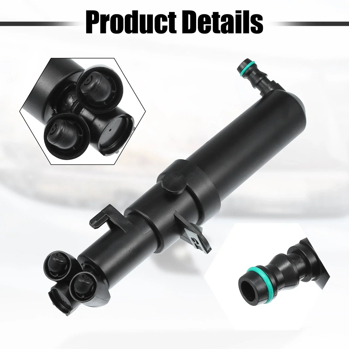 Front Right Auto Headlight Washer Nozzle for Mercedes-Benz CL 550 (2007-2014)