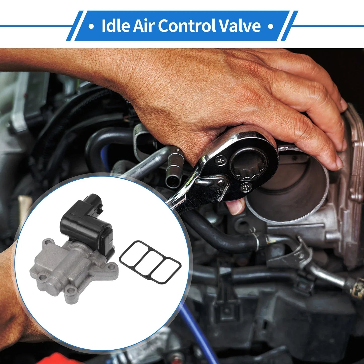 Idle Air Control Valve for Honda CR-V 2003-2005 (2 x IACV Motors)