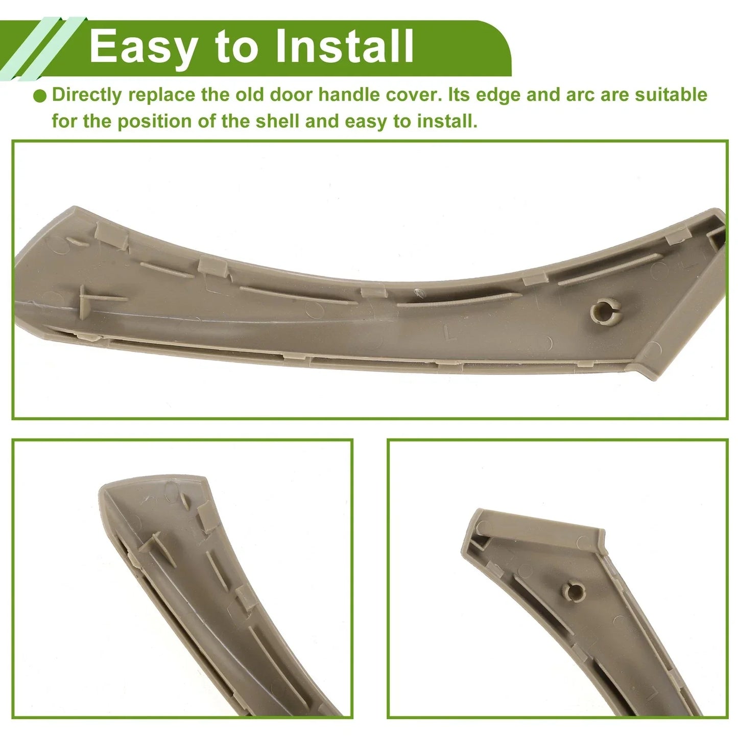 Door Panel Handle Pull Trim Cover for BMW 325i E90 Sedan (2006)