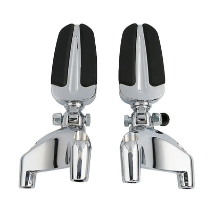 Chrome Rear Passenger Foot Peg Mount for Harley Sportster 1200 883 (2004-2013)