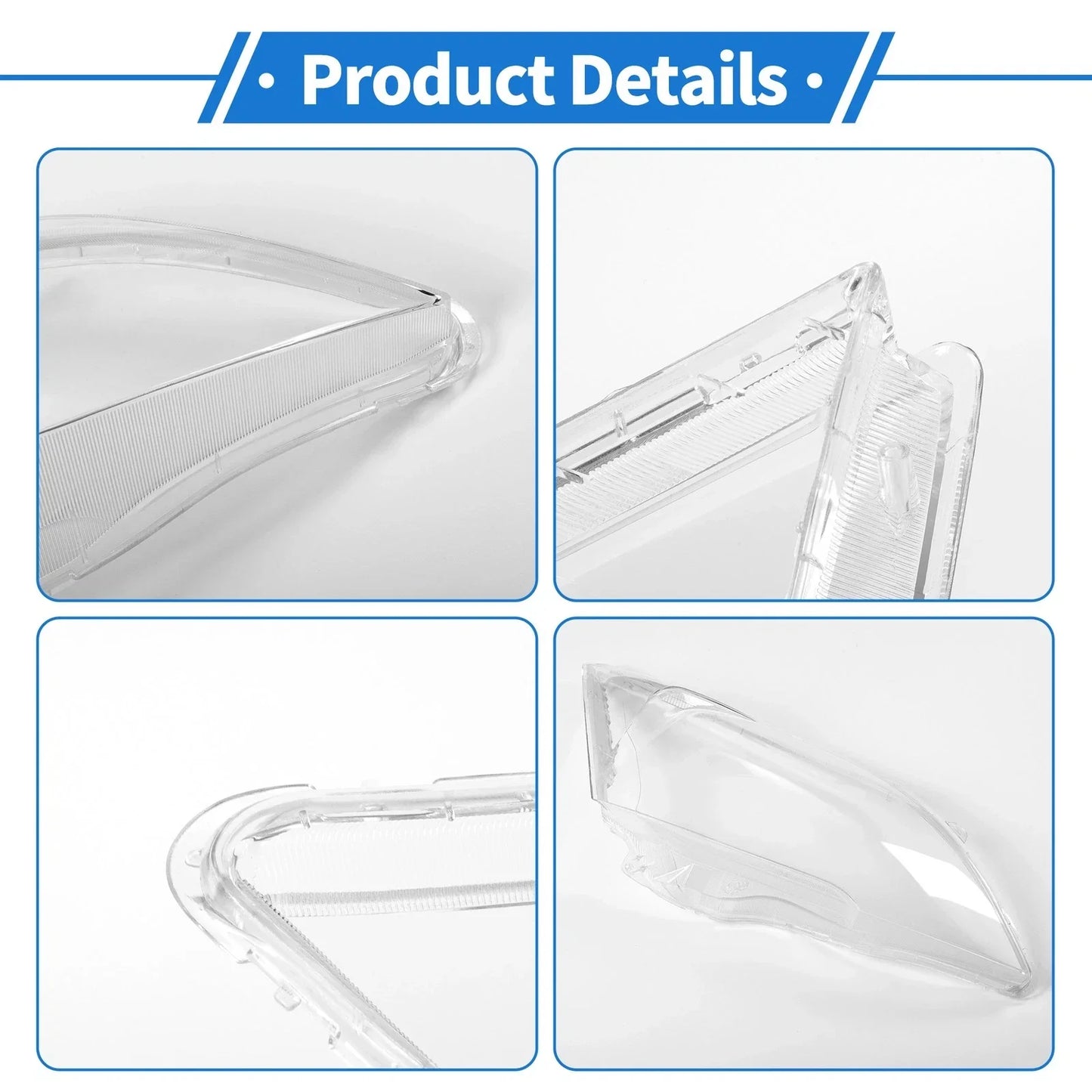 Car Front Right Headlight Lens Cover for Honda CR-V (2007-2011)