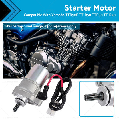 Starter Motor for Yamaha TTR50E TT-R50 TTR90 TT-R90 (2005-2017, 2004-2007)