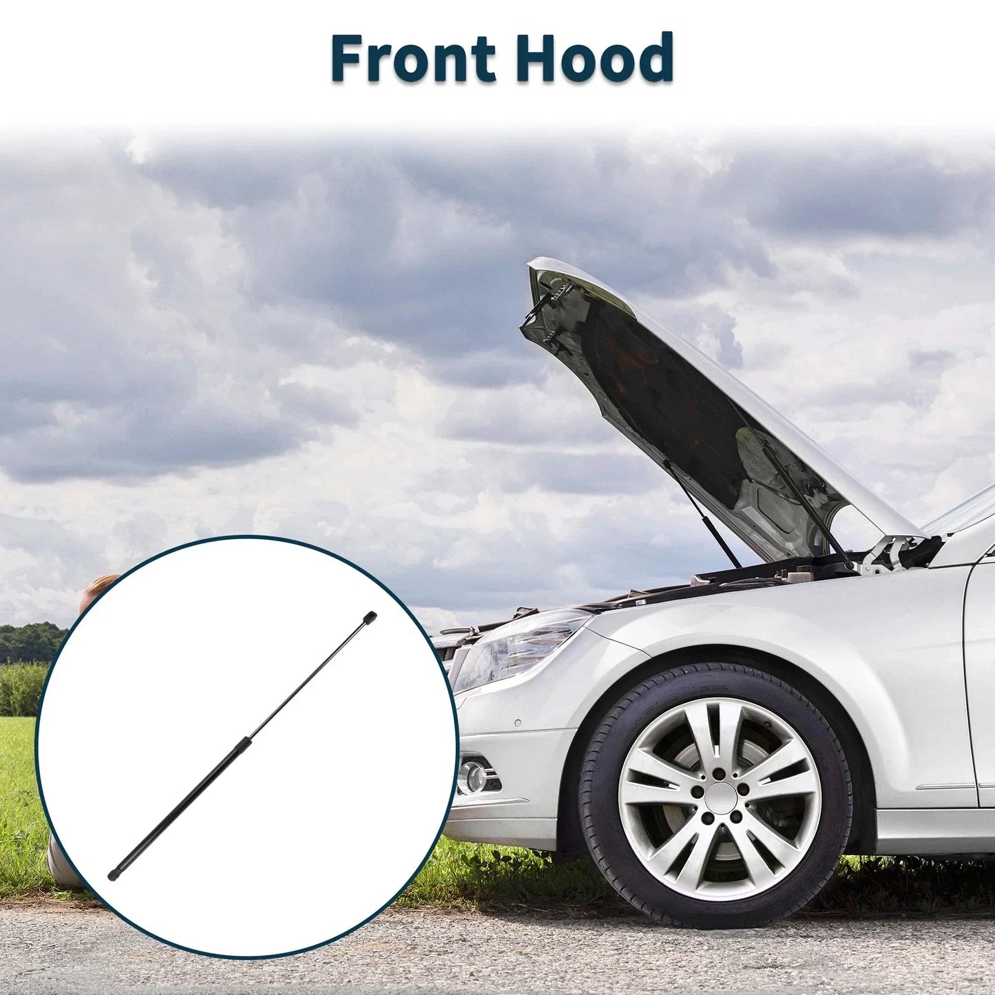 Hood Lift Supports Struts for Hyundai Genesis Coupe (2010-2016)