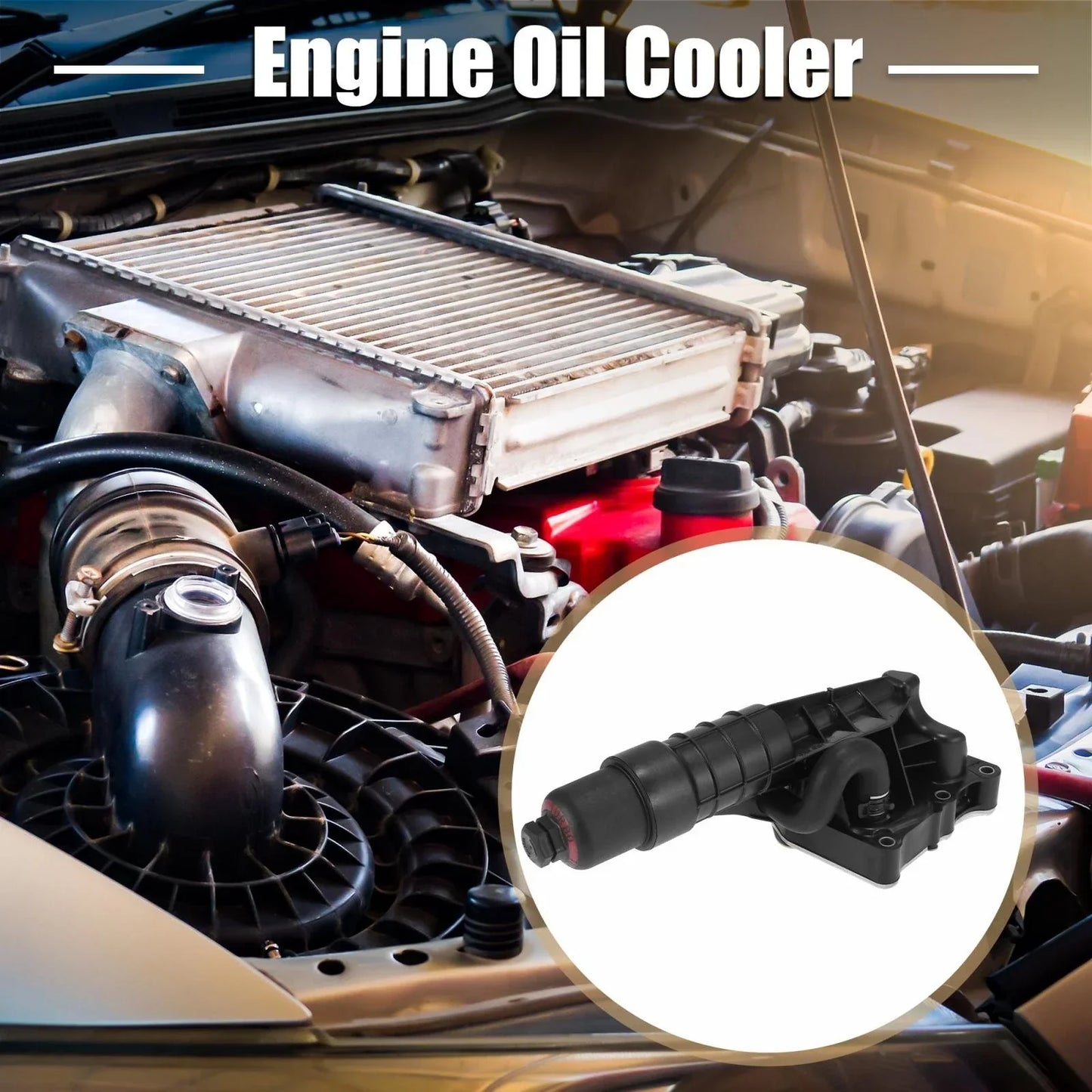 Automatic Engine Oil Cooler for Mercedes-Benz SLK250 (2012-2015)