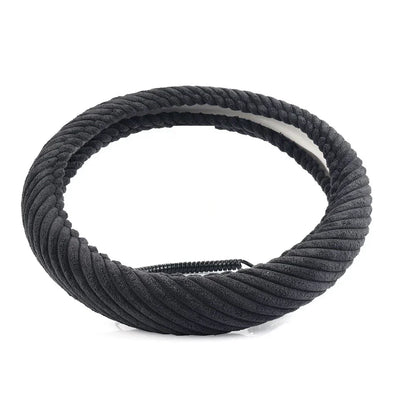 Heated Steering Wheel Cover 14.5-15.5in for Tangle Free Design