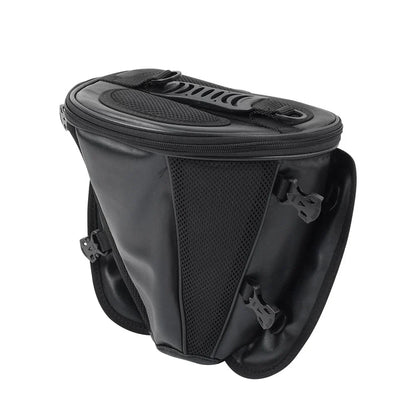 Universal Motorcycle Back Seat Carry Bag Luggage - Black