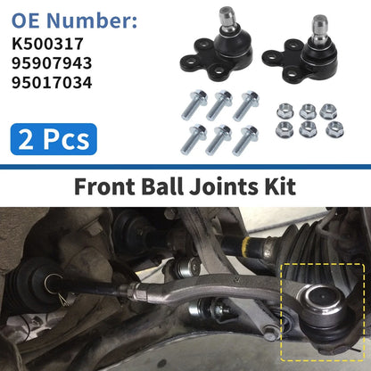 2 x Front Lower Ball Joints for Buick Encore (2013-2022)