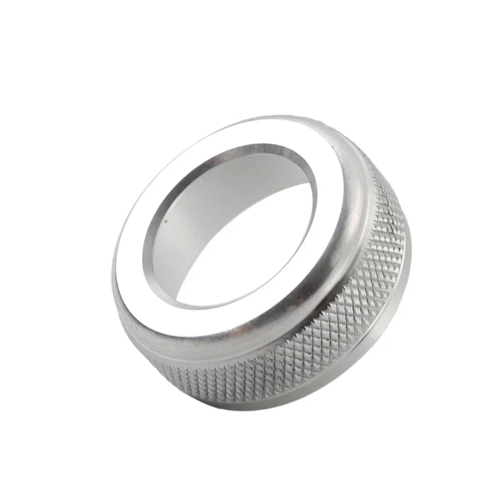 Silver Console Volume Button Switch Ring for Lexus NX250 NX350h NX450h (2022-2024)