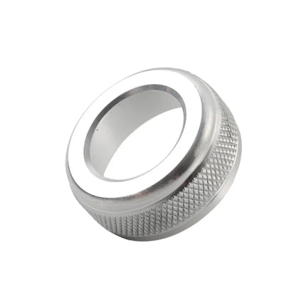 Silver Console Volume Button Switch Ring for Lexus NX250 NX350h NX450h (2022-2024)