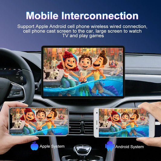 13.3" Apple CarPlay Android Auto Head Unit Radio for Toyota Hilux (2005-2014)