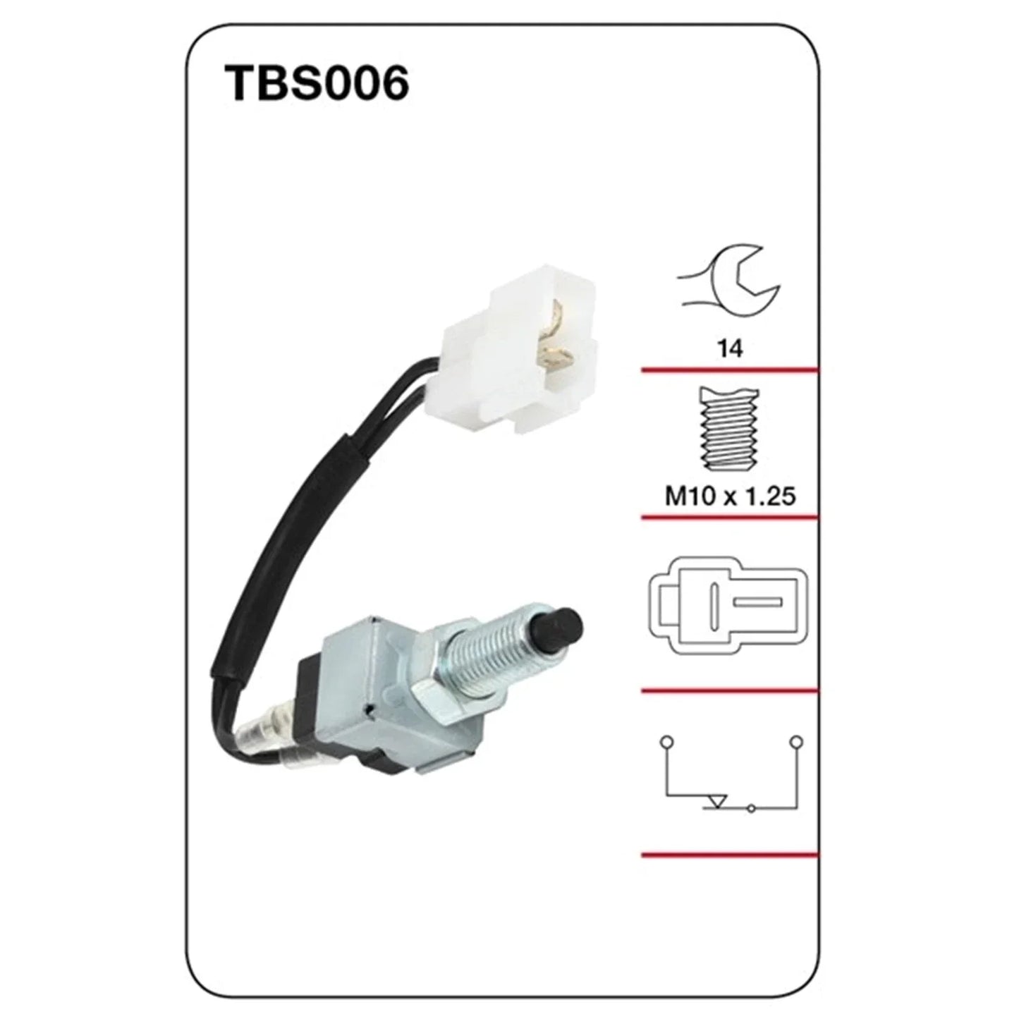 Brake Stop Light Switch for Toyota Crown MS111 MS112 MS85 (1974-1983)