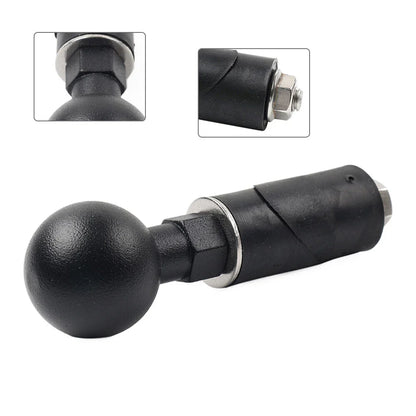 Universal Motorcycle GPS Phone Holder Bracket Clamp Stand - Black